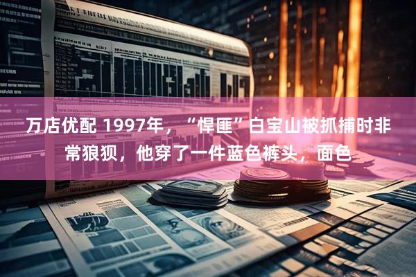 万店优配 1997年，“悍匪”白宝山被抓捕时非常狼狈，他穿了一件蓝色裤头，面色